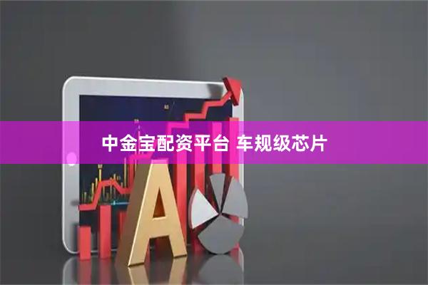 中金宝配资平台 车规级芯片