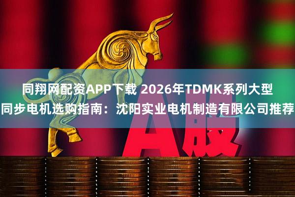 同翔网配资APP下载 2026年TDMK系列大型同步电机选购指南：沈阳实业电机制造有限公司推荐